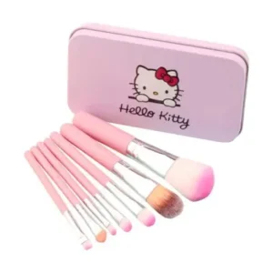 Soft makeup brushes